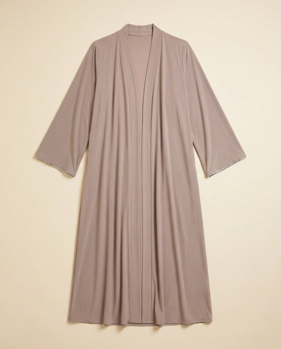 Abaya MYMYA Essentielle Taupe - packshot