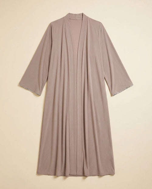 Abaya MYMYA Essentielle Taupe - packshot